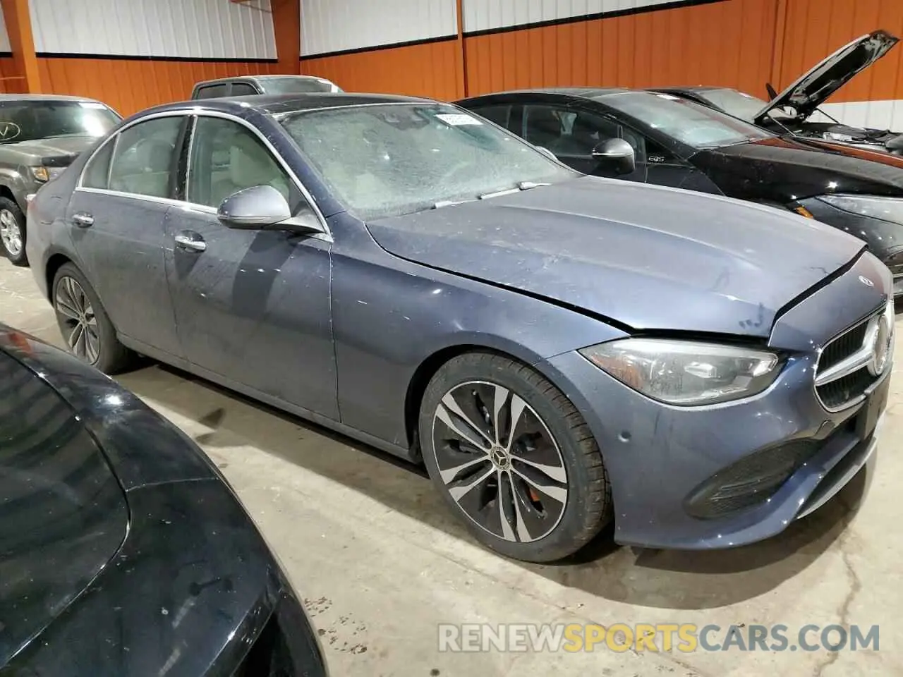 4 Photograph of a damaged car W1KAF4HB2RR222618 MERCEDES-BENZ C-CLASS 2024