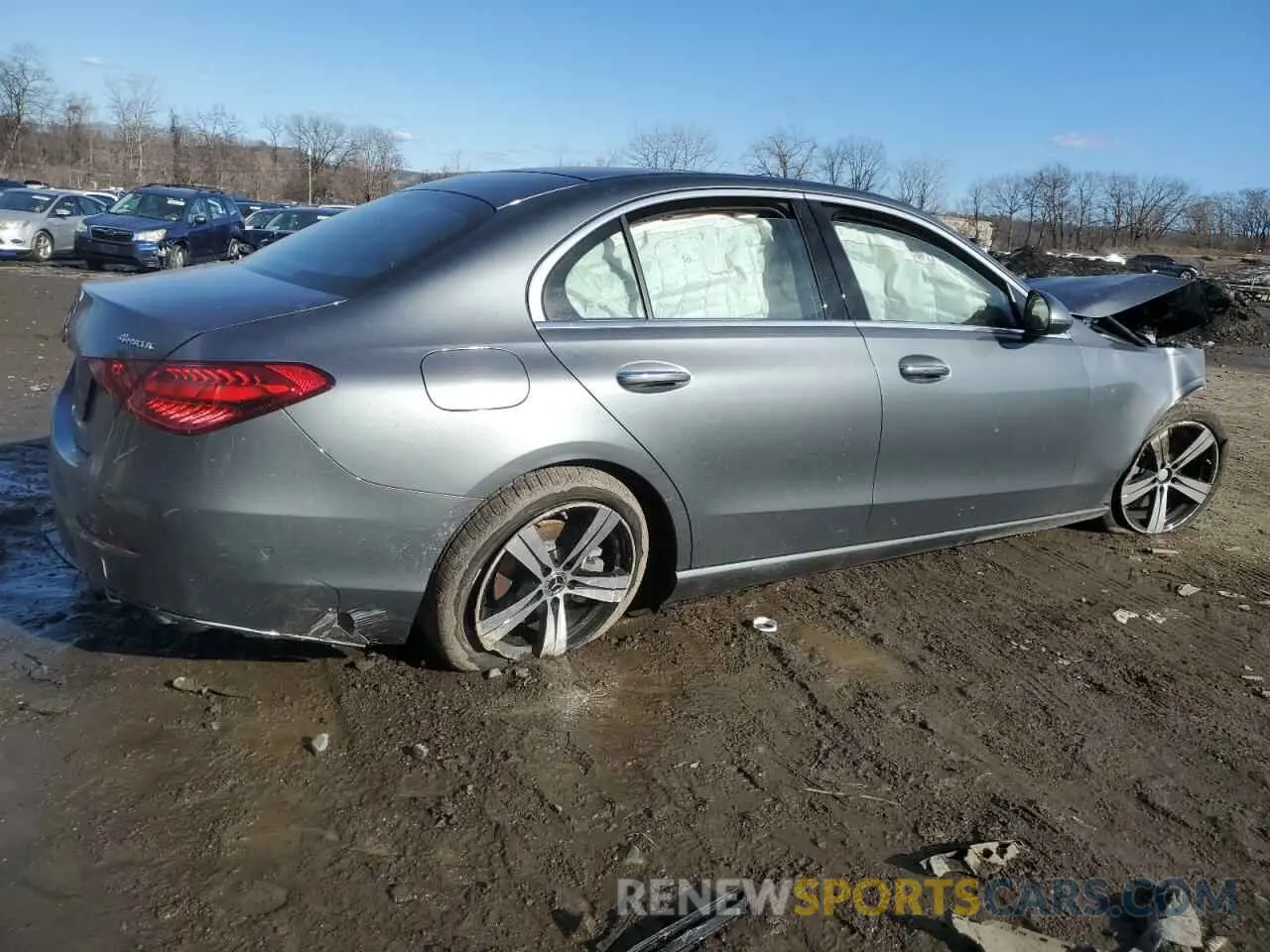 3 Photograph of a damaged car W1KAF4HB3RR230548 MERCEDES-BENZ C-CLASS 2024