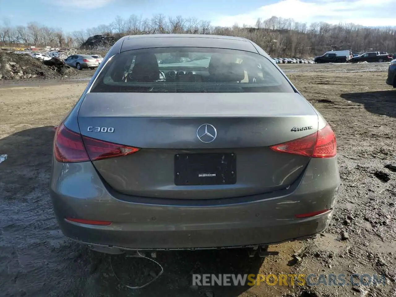 6 Photograph of a damaged car W1KAF4HB3RR230548 MERCEDES-BENZ C-CLASS 2024