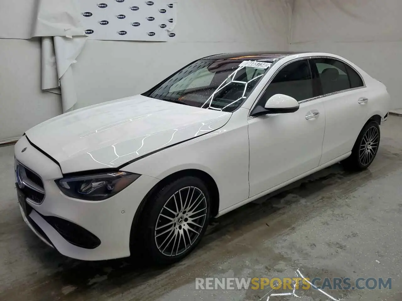 1 Photograph of a damaged car W1KAF4HB3RR231604 MERCEDES-BENZ C-CLASS 2024