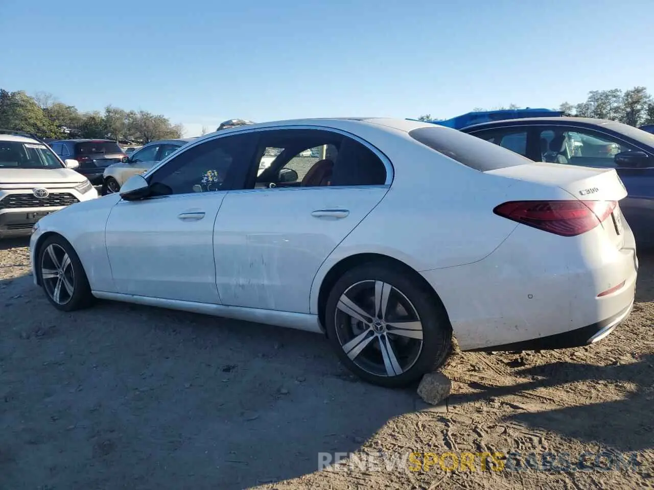 2 Photograph of a damaged car W1KAF4HB6RR191194 MERCEDES-BENZ C-CLASS 2024