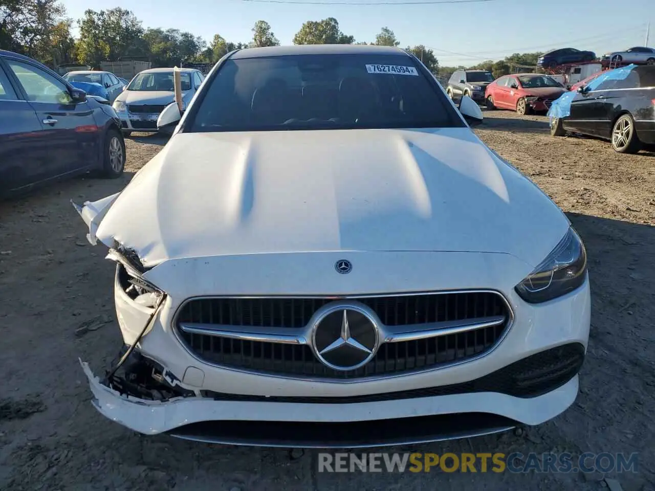5 Photograph of a damaged car W1KAF4HB6RR191194 MERCEDES-BENZ C-CLASS 2024
