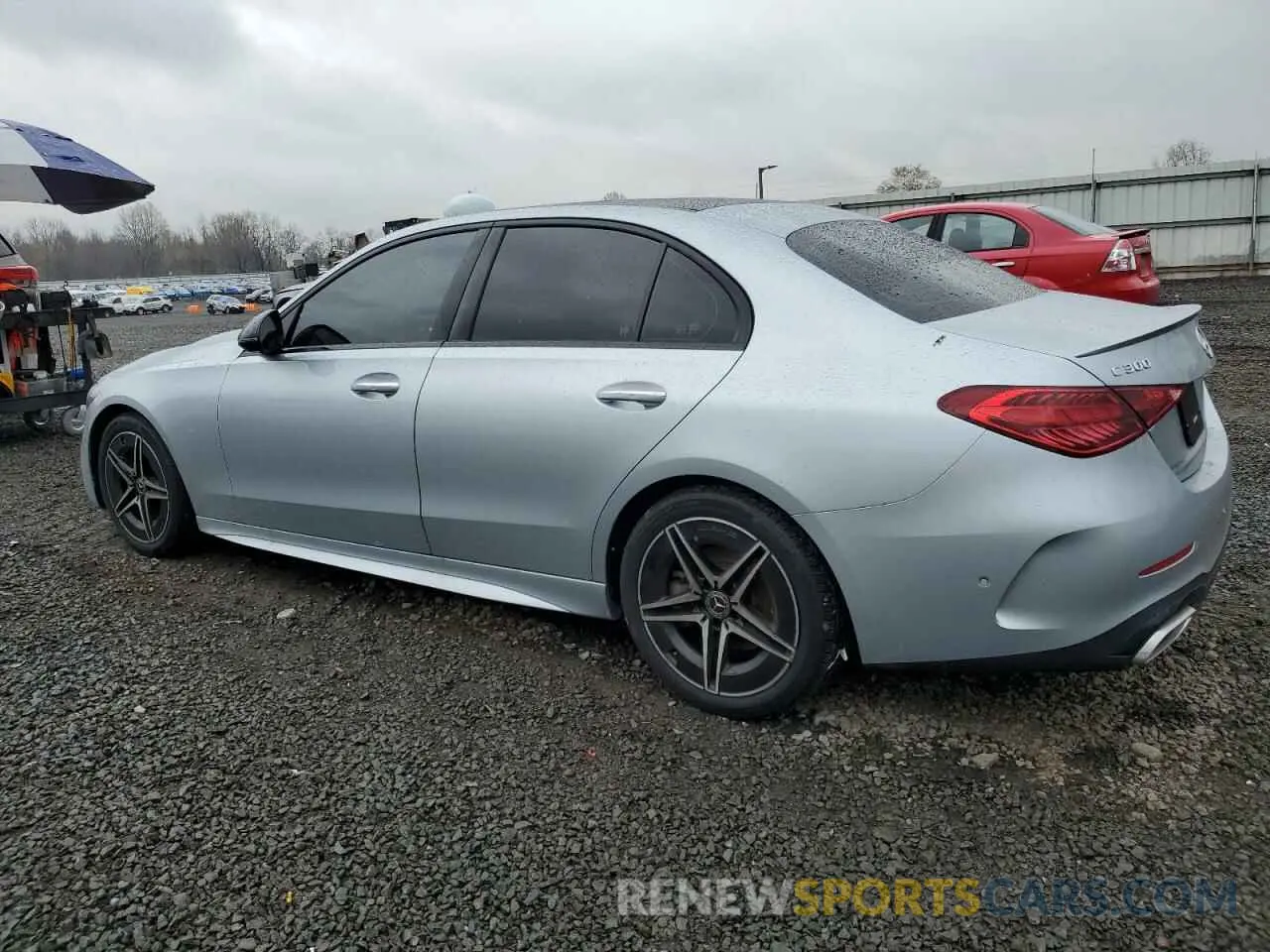 2 Photograph of a damaged car W1KAF4HB7RR171391 MERCEDES-BENZ C-CLASS 2024