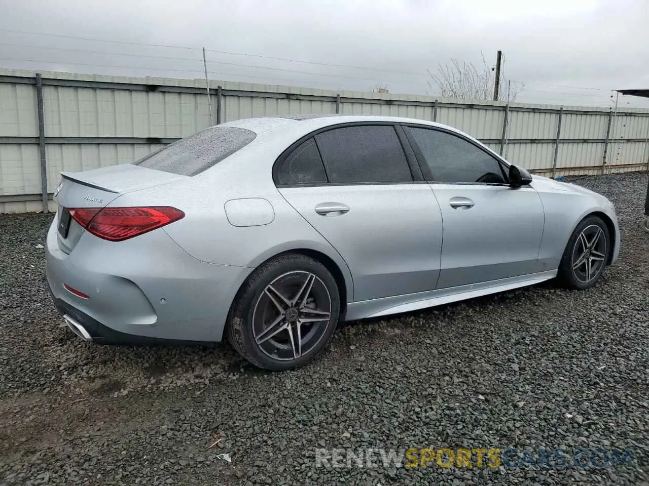 3 Photograph of a damaged car W1KAF4HB7RR171391 MERCEDES-BENZ C-CLASS 2024