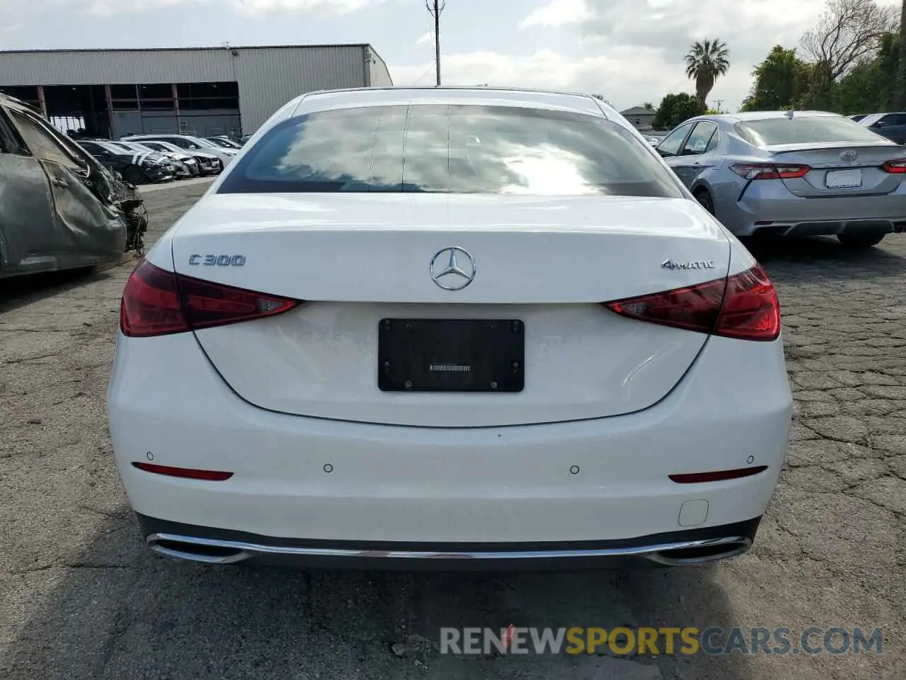 6 Photograph of a damaged car W1KAF4HB7RR229936 MERCEDES-BENZ C-CLASS 2024