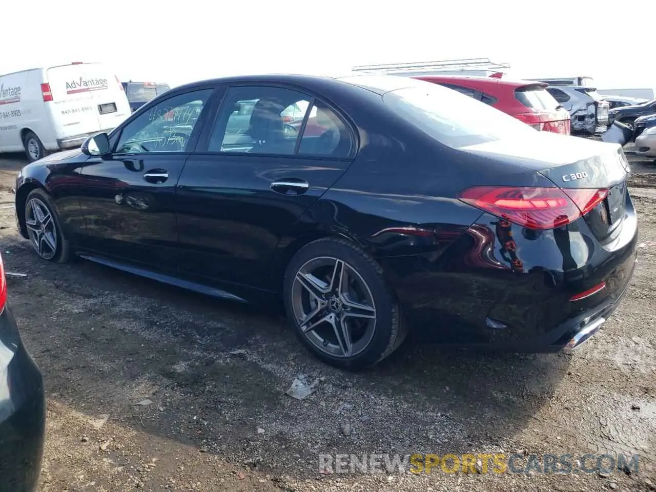 2 Photograph of a damaged car W1KAF4HB8RR156396 MERCEDES-BENZ C-CLASS 2024