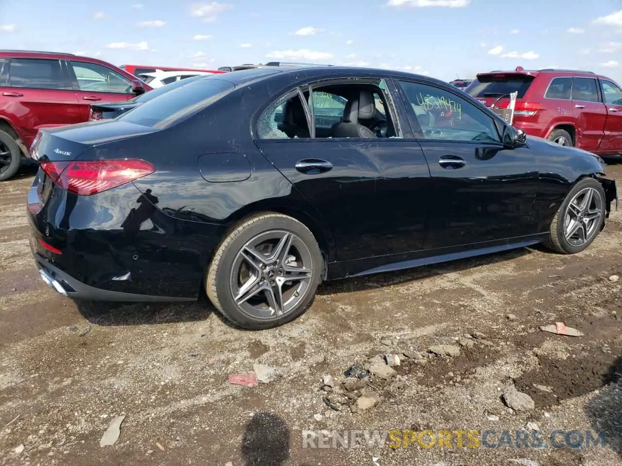 3 Photograph of a damaged car W1KAF4HB8RR156396 MERCEDES-BENZ C-CLASS 2024