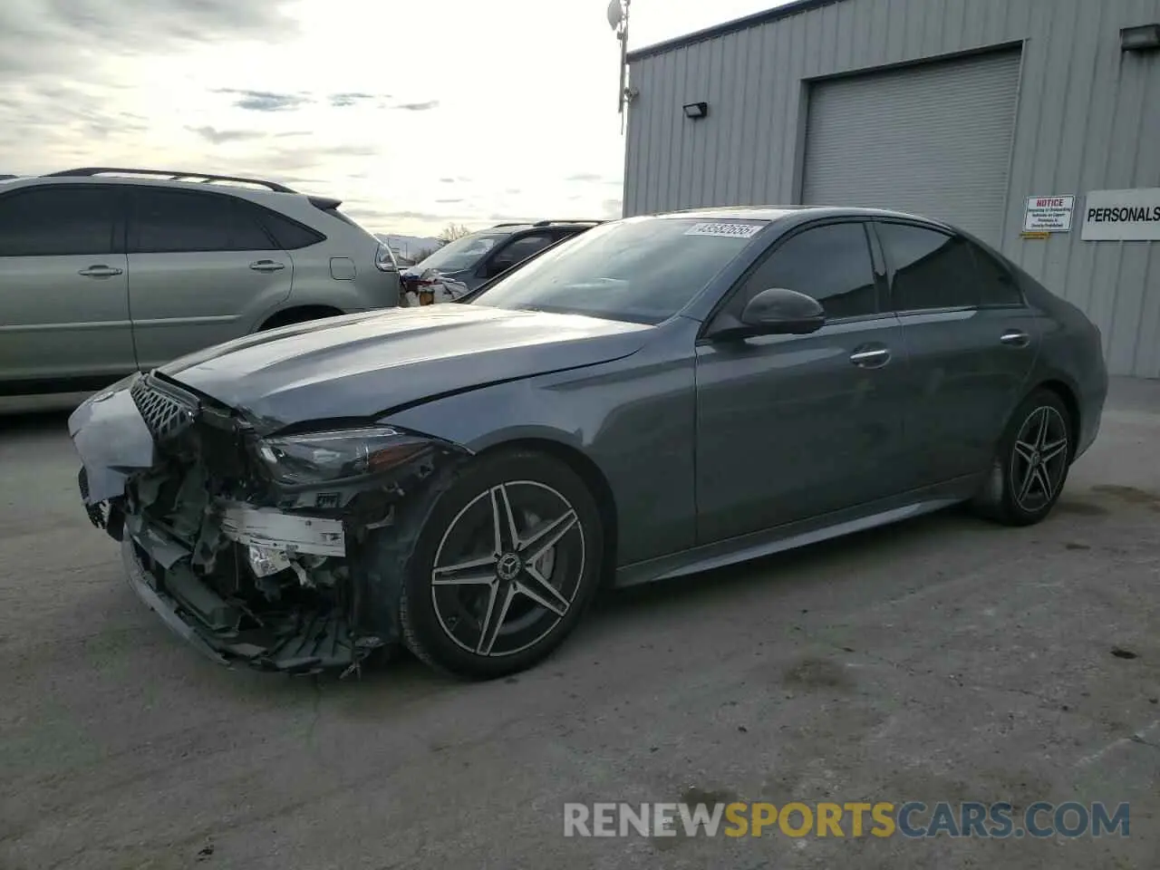 1 Photograph of a damaged car W1KAF4HB8RR198163 MERCEDES-BENZ C-CLASS 2024