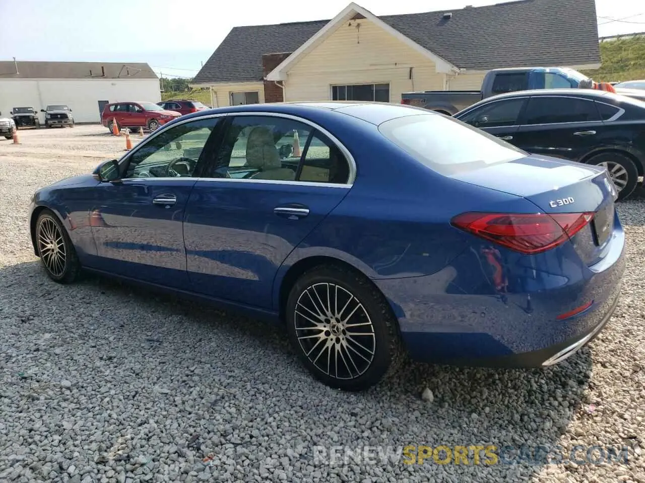 2 Photograph of a damaged car W1KAF4HB9RR211437 MERCEDES-BENZ C-CLASS 2024