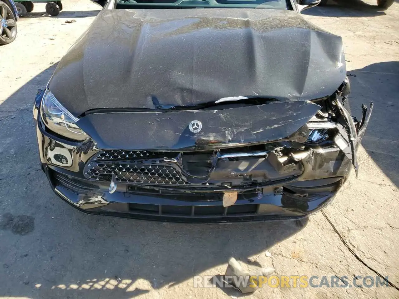 11 Photograph of a damaged car W1KAF4HBXRR177105 MERCEDES-BENZ C-CLASS 2024