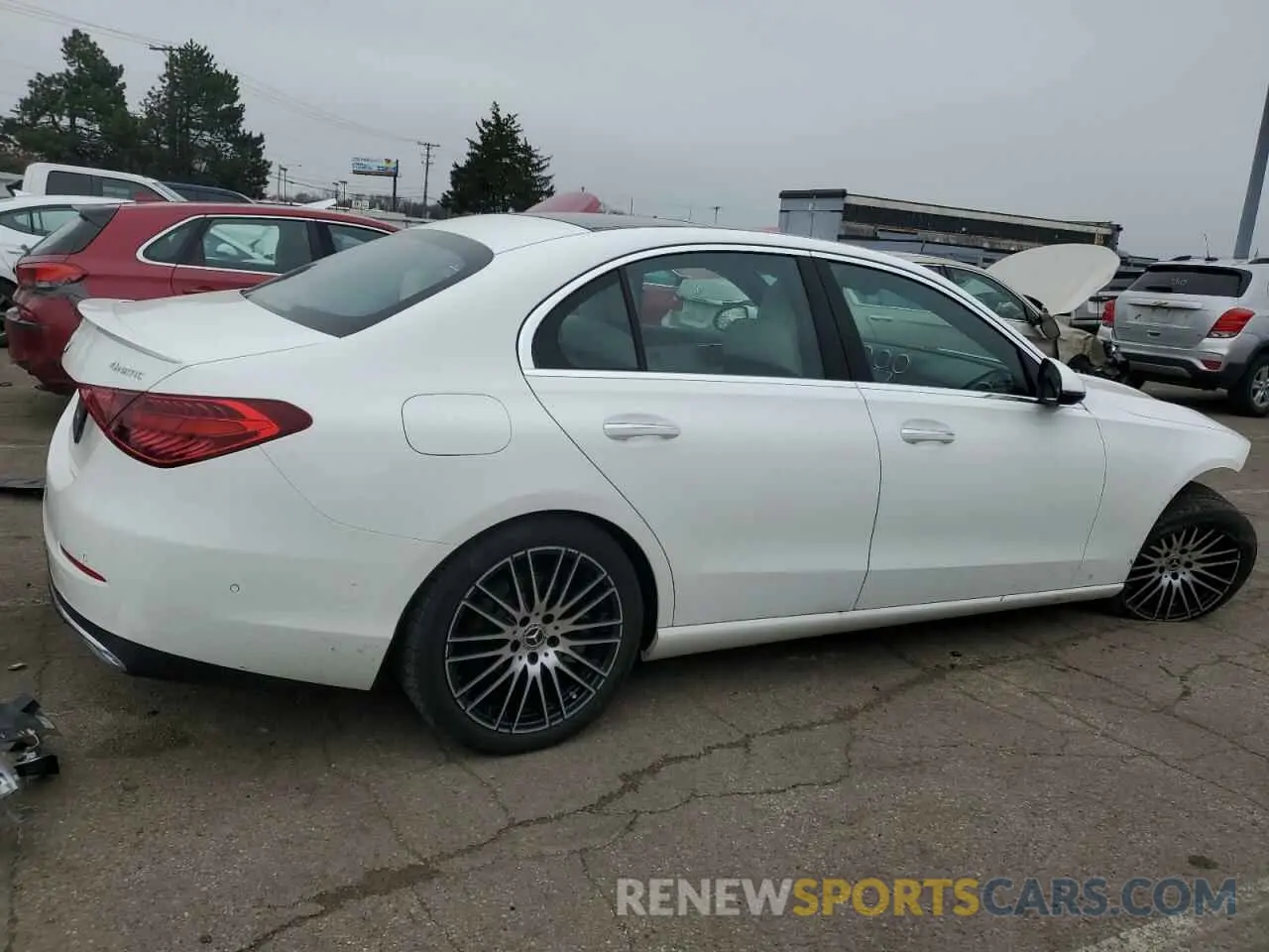3 Photograph of a damaged car W1KAF4HBXRR226819 MERCEDES-BENZ C-CLASS 2024