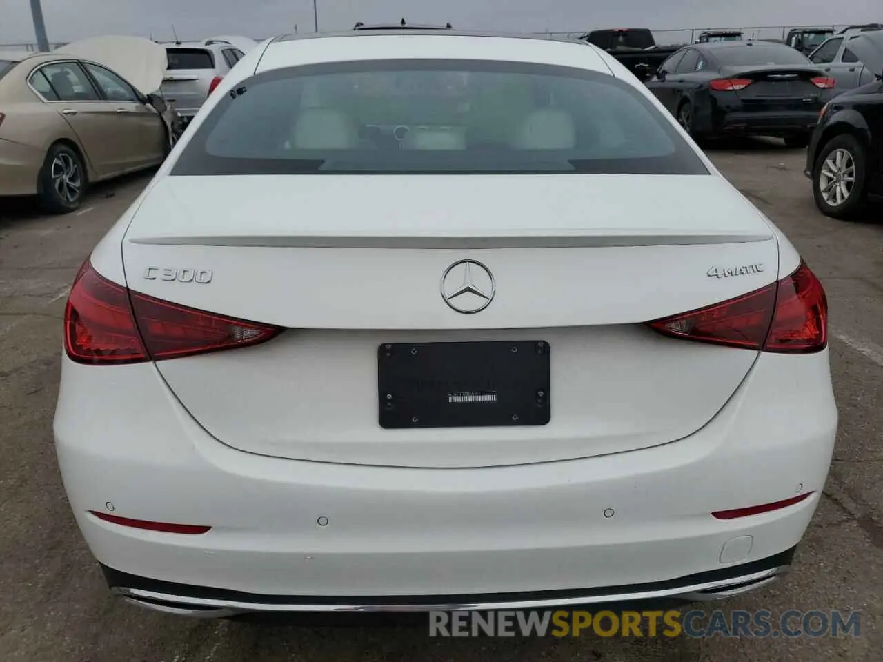 6 Photograph of a damaged car W1KAF4HBXRR226819 MERCEDES-BENZ C-CLASS 2024