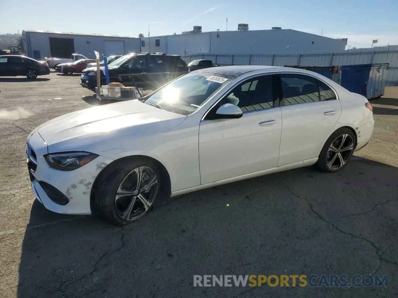 1 Photograph of a damaged car W1KAF4HBXRR235360 MERCEDES-BENZ C-CLASS 2024