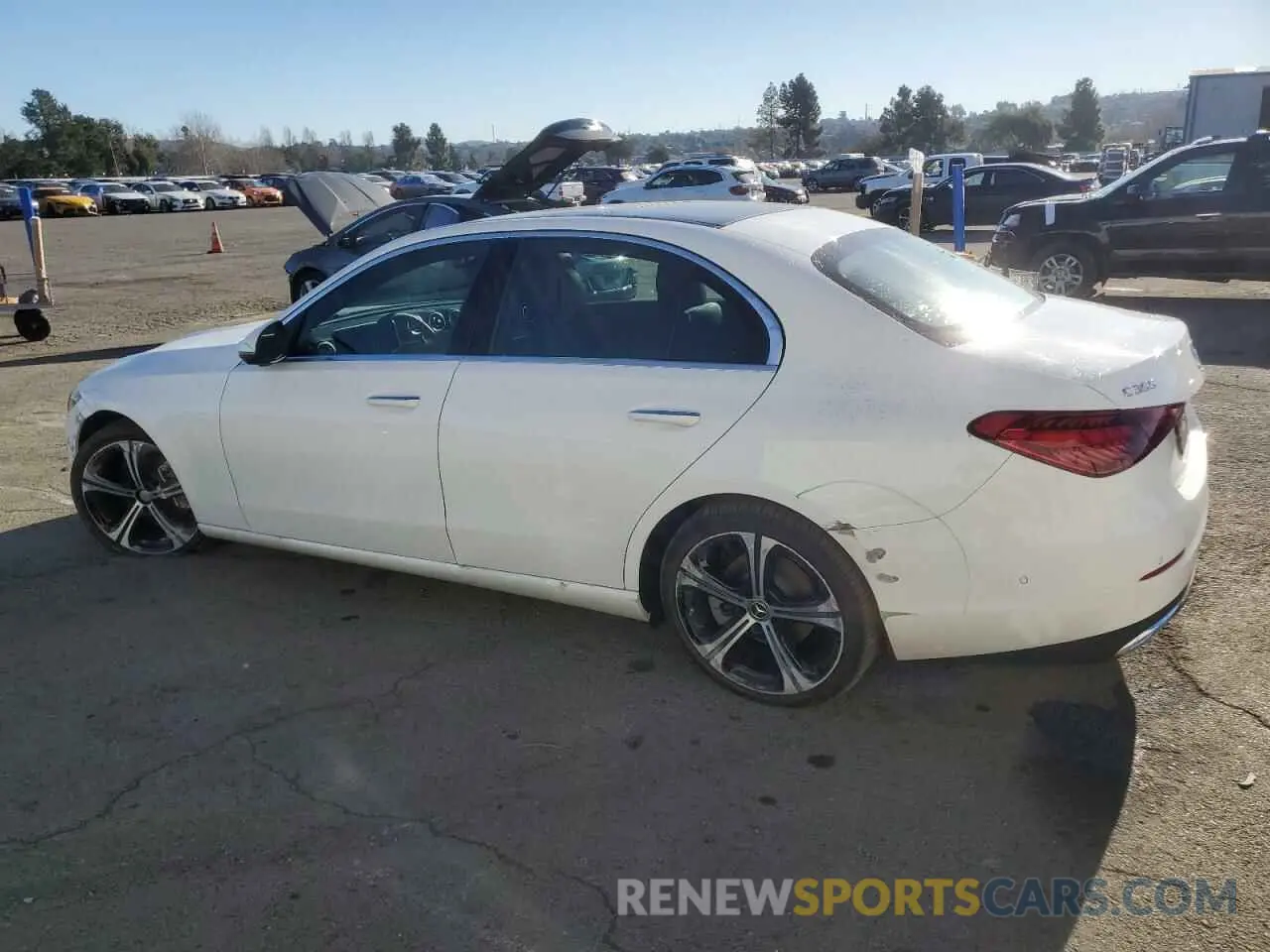 2 Photograph of a damaged car W1KAF4HBXRR235360 MERCEDES-BENZ C-CLASS 2024