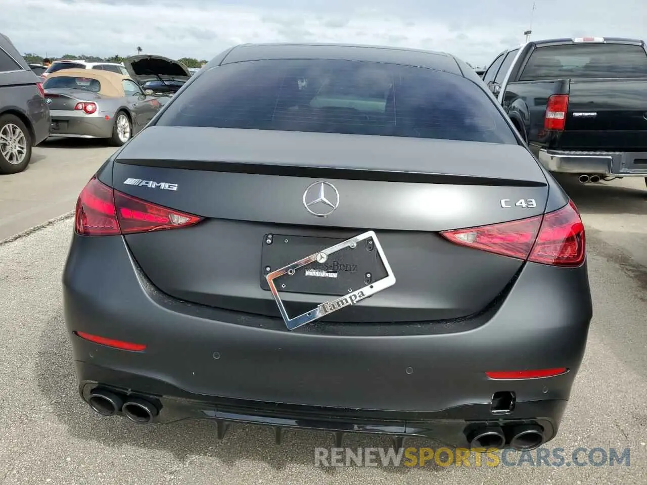 6 Photograph of a damaged car W1KAF8HB2RR183844 MERCEDES-BENZ C-CLASS 2024