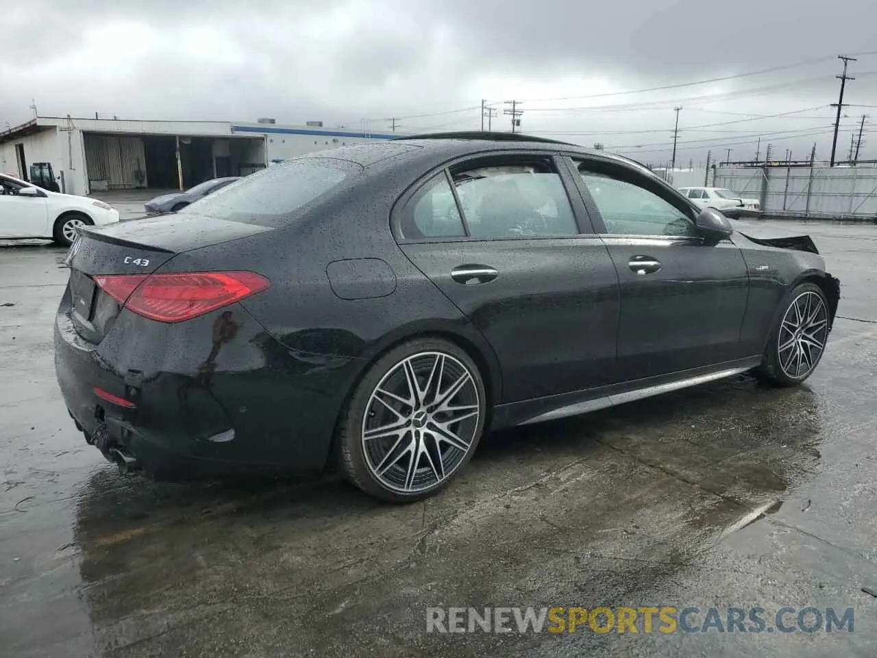 3 Photograph of a damaged car W1KAF8HB4RR227455 MERCEDES-BENZ C-CLASS 2024