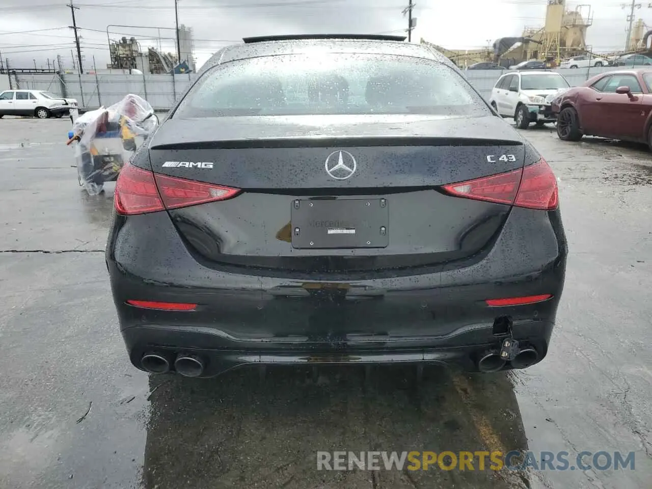 6 Photograph of a damaged car W1KAF8HB4RR227455 MERCEDES-BENZ C-CLASS 2024