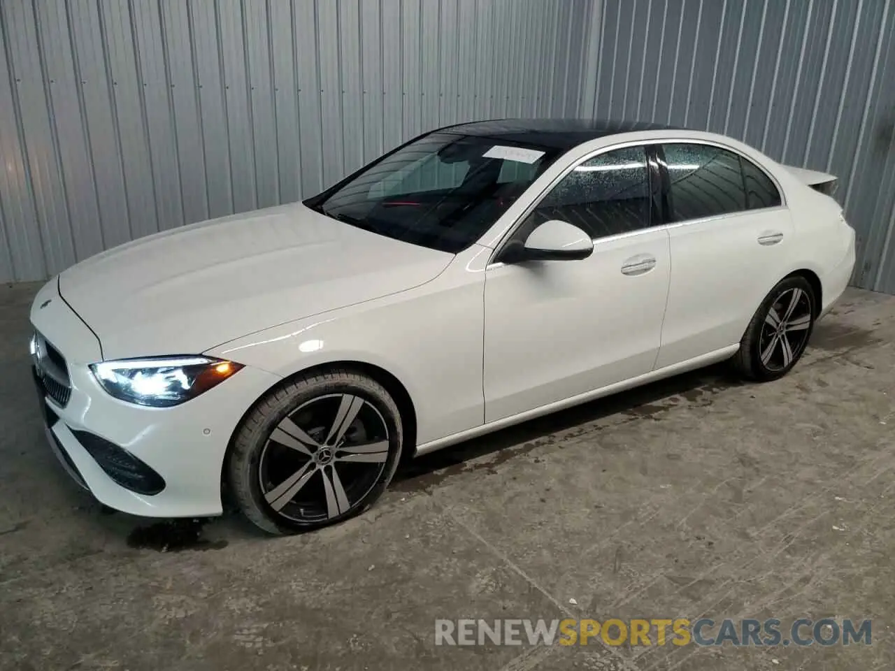 1 Photograph of a damaged car W1KAF4GB5SR238853 MERCEDES-BENZ C-CLASS 2025