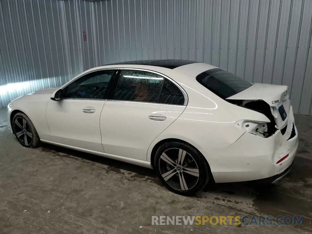 2 Photograph of a damaged car W1KAF4GB5SR238853 MERCEDES-BENZ C-CLASS 2025