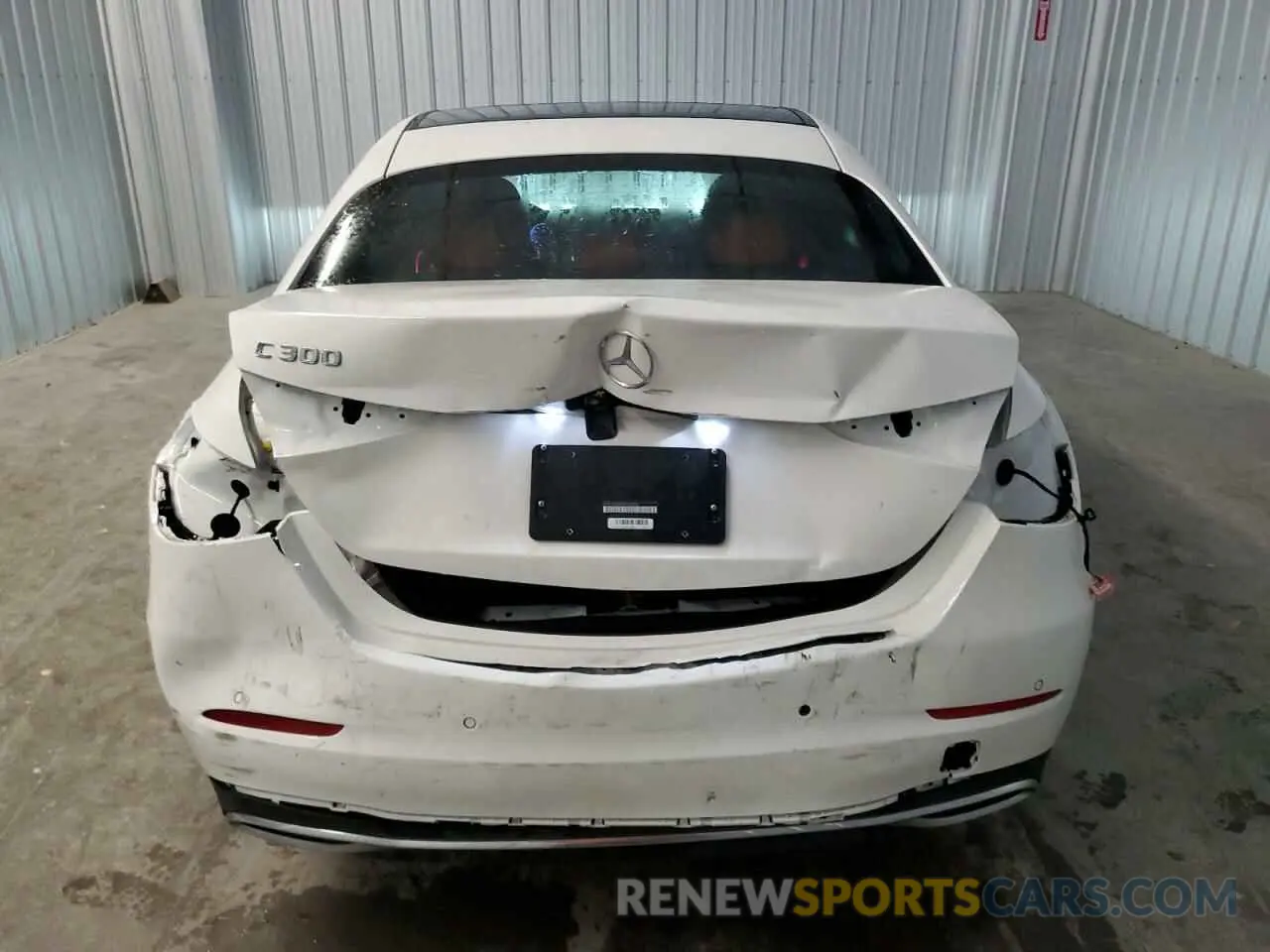 6 Photograph of a damaged car W1KAF4GB5SR238853 MERCEDES-BENZ C-CLASS 2025