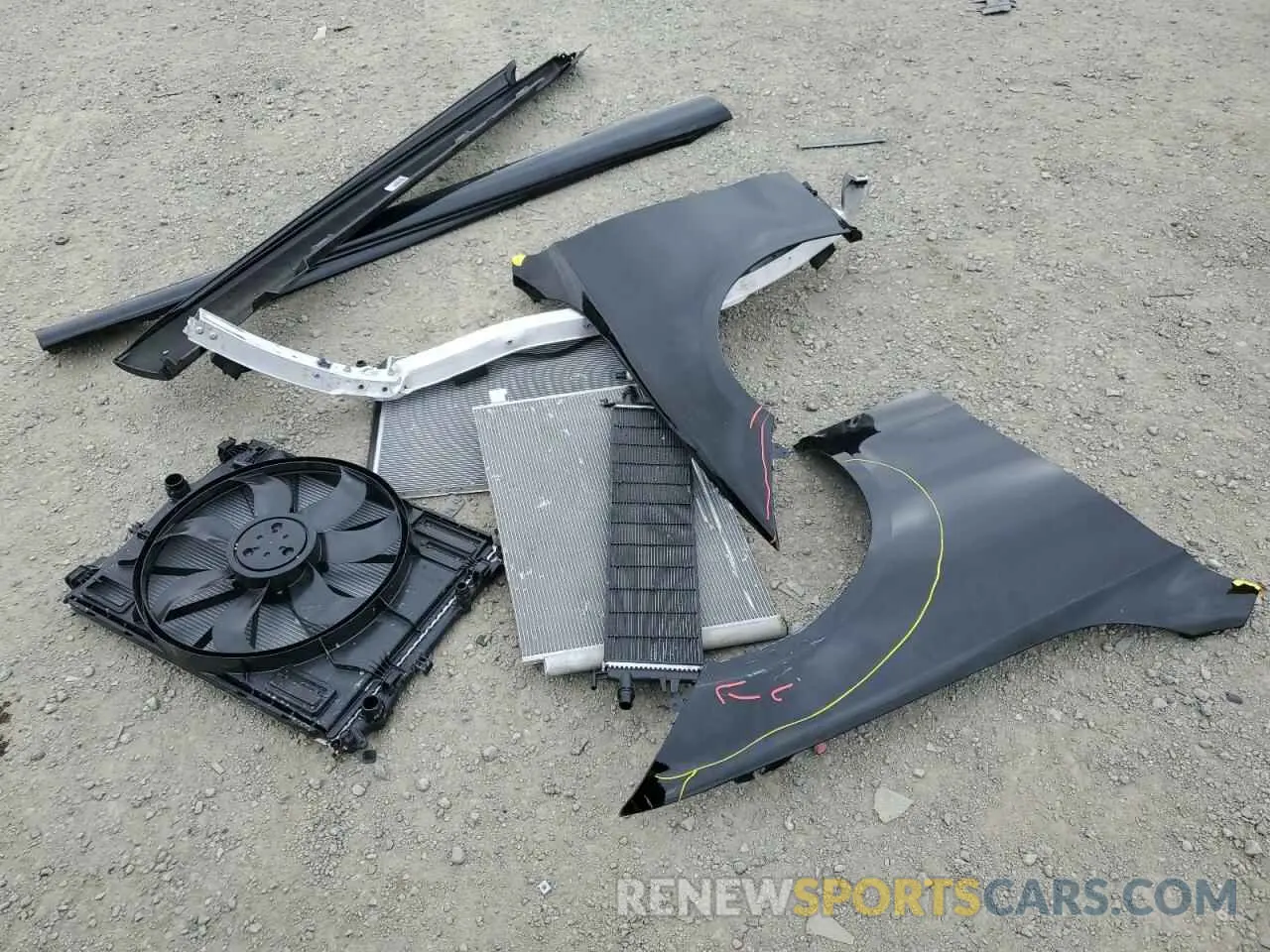 12 Photograph of a damaged car W1KAF4GB7SR249191 MERCEDES-BENZ C-CLASS 2025