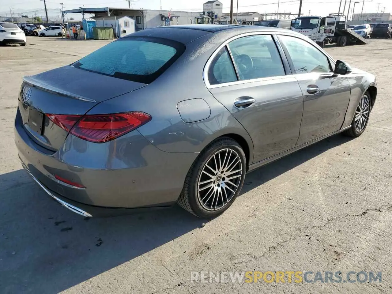 3 Photograph of a damaged car W1KAF4GB7SR251684 MERCEDES-BENZ C-CLASS 2025