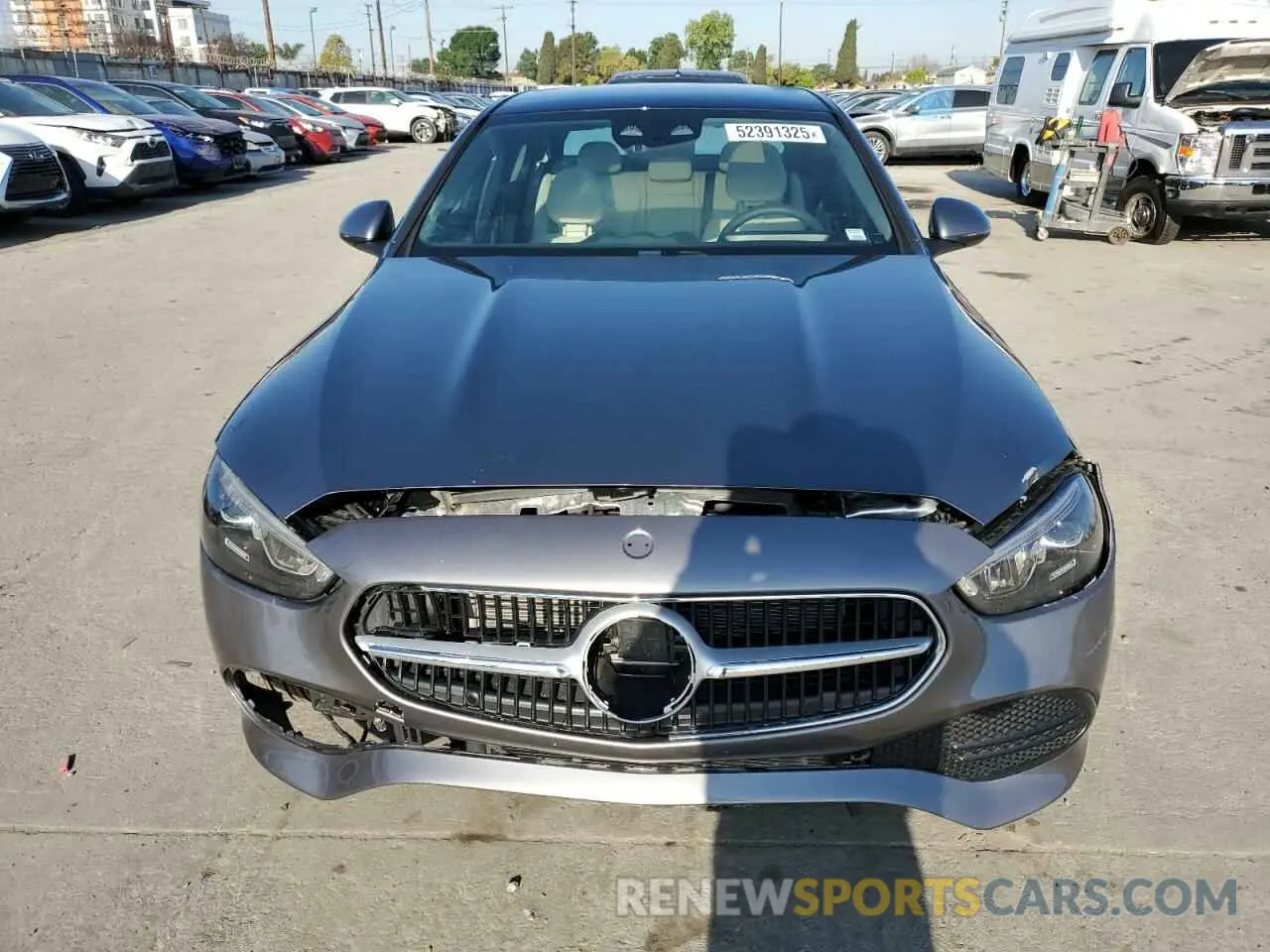 5 Photograph of a damaged car W1KAF4GB7SR251684 MERCEDES-BENZ C-CLASS 2025