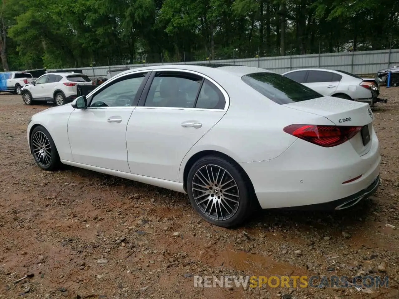2 Photograph of a damaged car W1KAF4GB8SR240614 MERCEDES-BENZ C-CLASS 2025