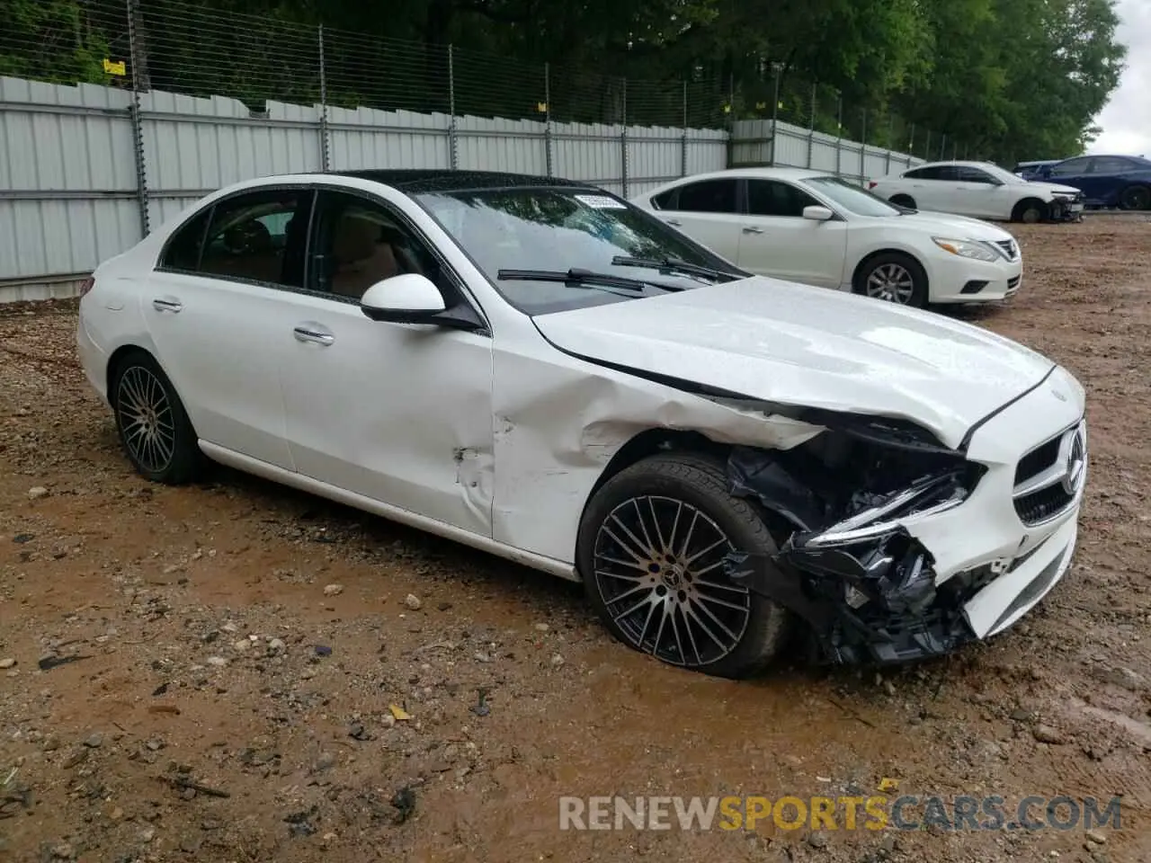 4 Photograph of a damaged car W1KAF4GB8SR240614 MERCEDES-BENZ C-CLASS 2025