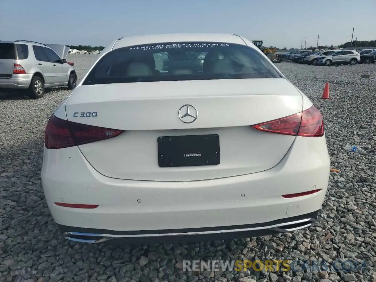 6 Photograph of a damaged car W1KAF4GBXSR238136 MERCEDES-BENZ C-CLASS 2025