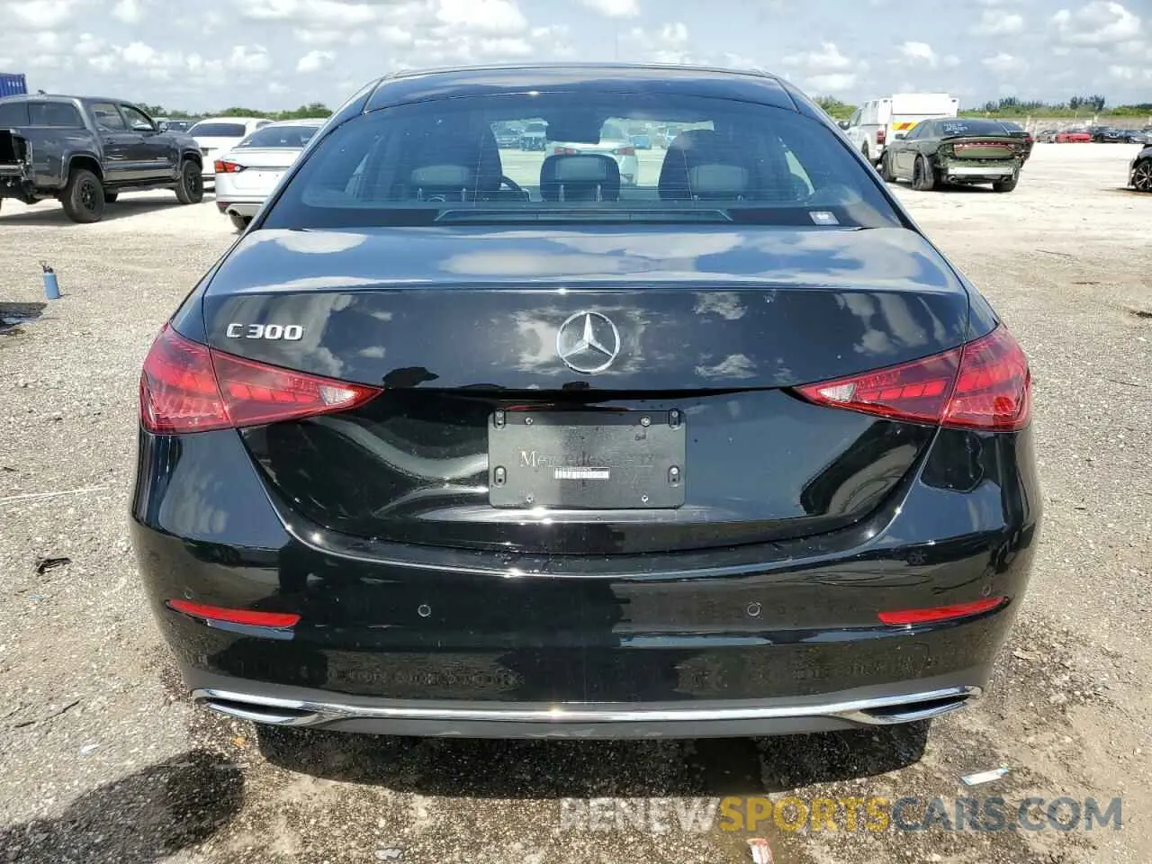 6 Photograph of a damaged car W1KAF4GBXSR240873 MERCEDES-BENZ C-CLASS 2025