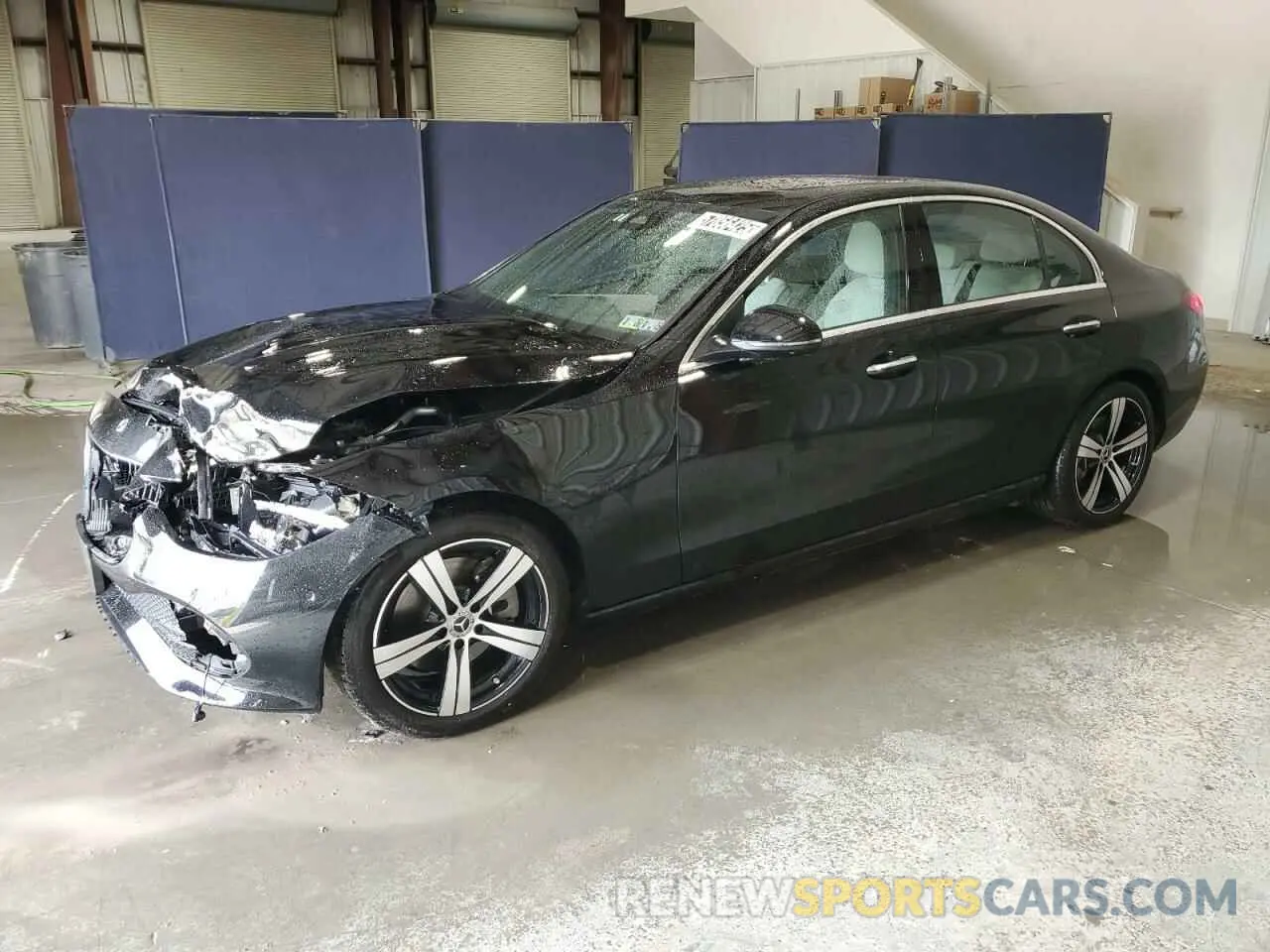 1 Photograph of a damaged car W1KAF4HB5SR251004 MERCEDES-BENZ C-CLASS 2025