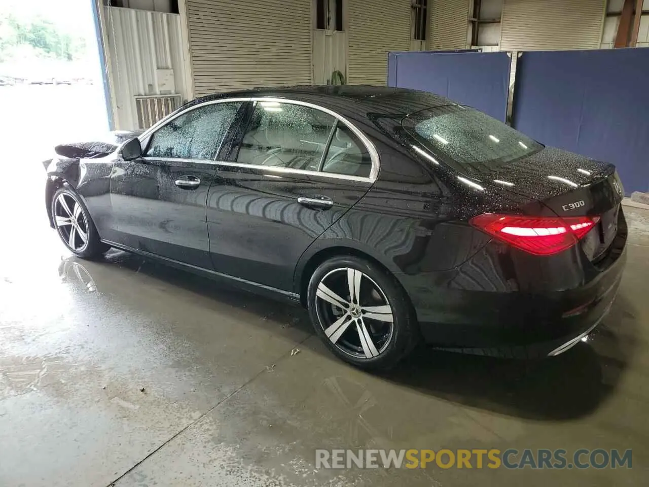 2 Photograph of a damaged car W1KAF4HB5SR251004 MERCEDES-BENZ C-CLASS 2025