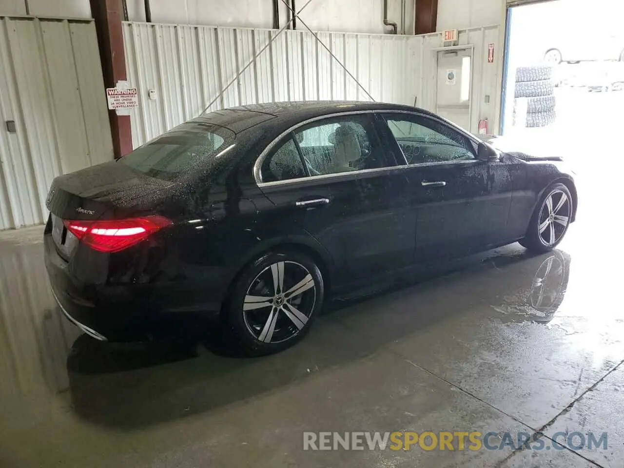 3 Photograph of a damaged car W1KAF4HB5SR251004 MERCEDES-BENZ C-CLASS 2025