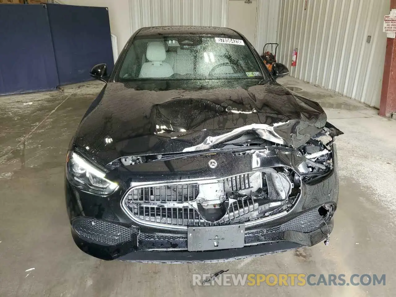 5 Photograph of a damaged car W1KAF4HB5SR251004 MERCEDES-BENZ C-CLASS 2025