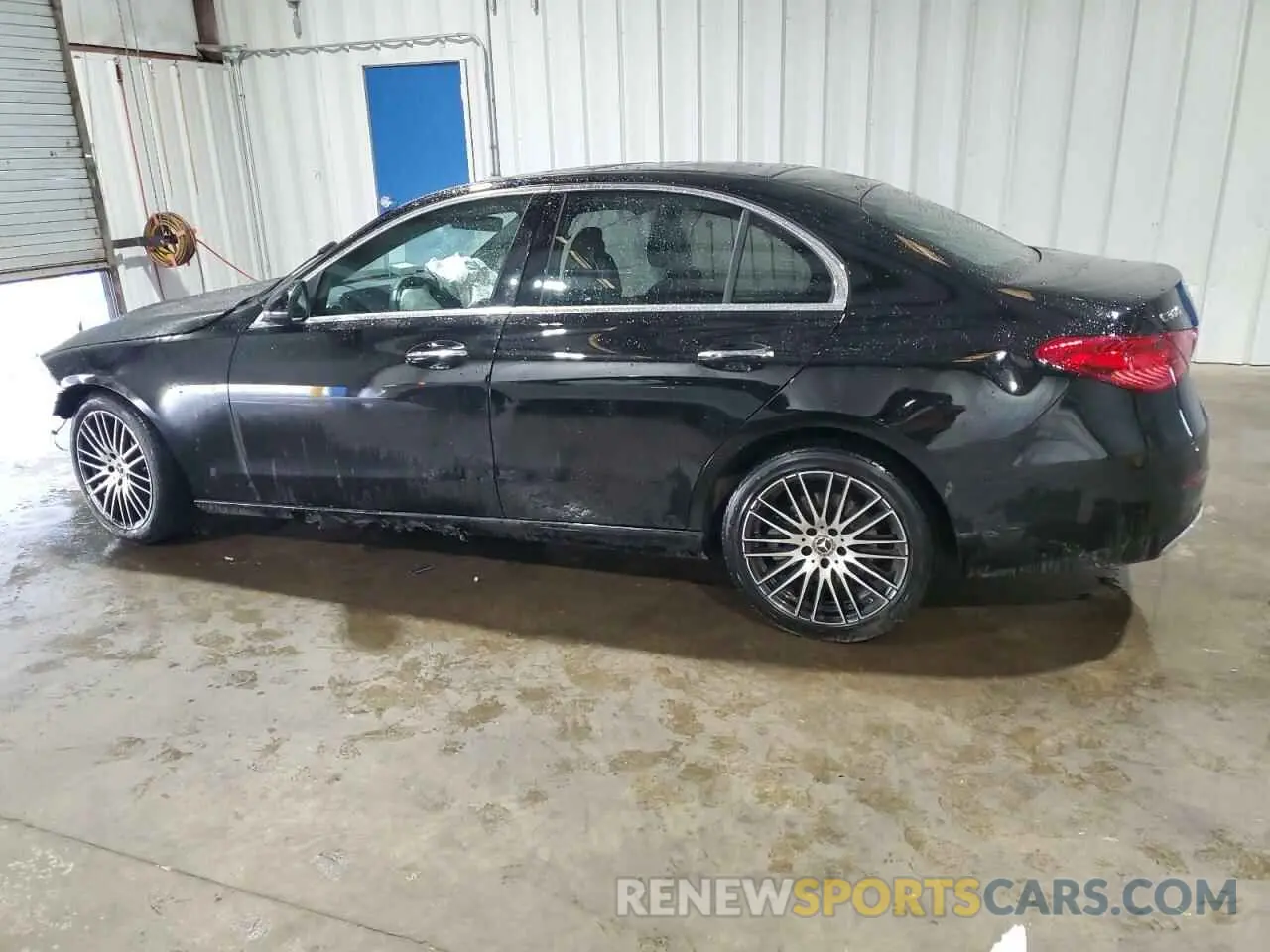 2 Photograph of a damaged car W1KAF4HB7SR247102 MERCEDES-BENZ C-CLASS 2025