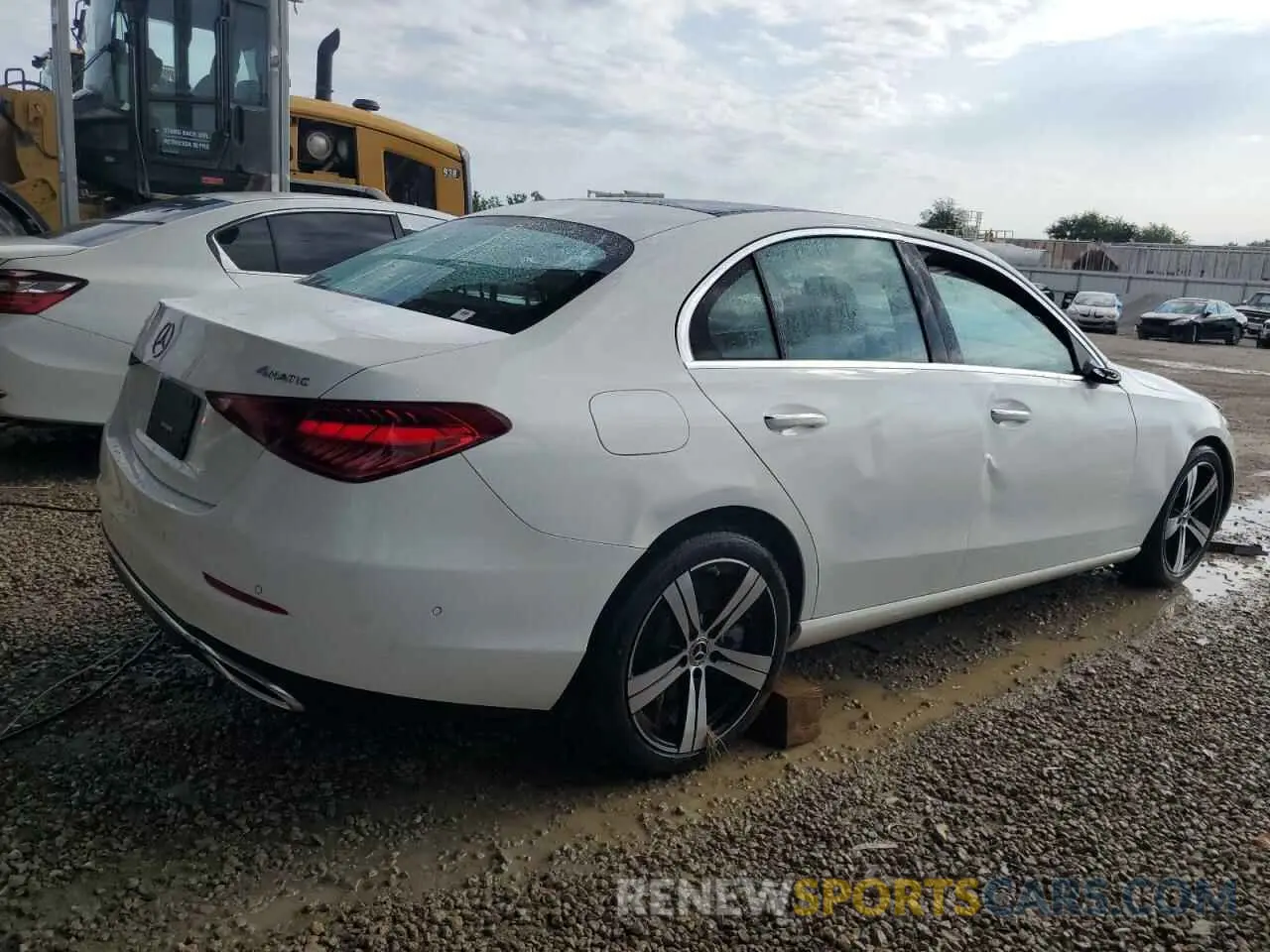 3 Photograph of a damaged car W1KAF4HB7SR250968 MERCEDES-BENZ C-CLASS 2025