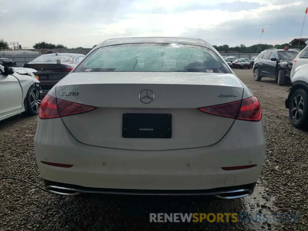 6 Photograph of a damaged car W1KAF4HB7SR250968 MERCEDES-BENZ C-CLASS 2025
