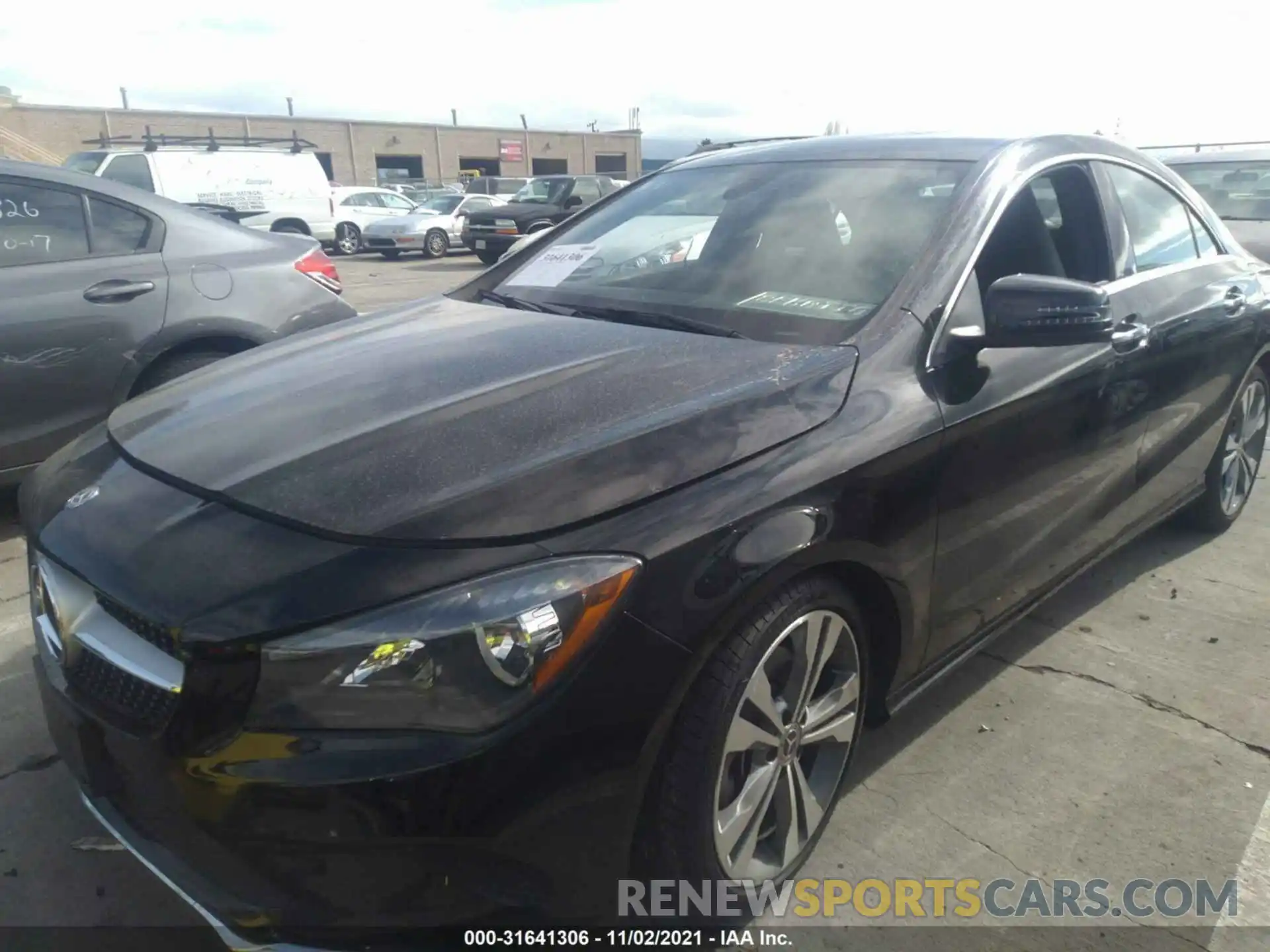 2 Photograph of a damaged car WDDSJ4EB0KN717193 MERCEDES-BENZ CLA 2019