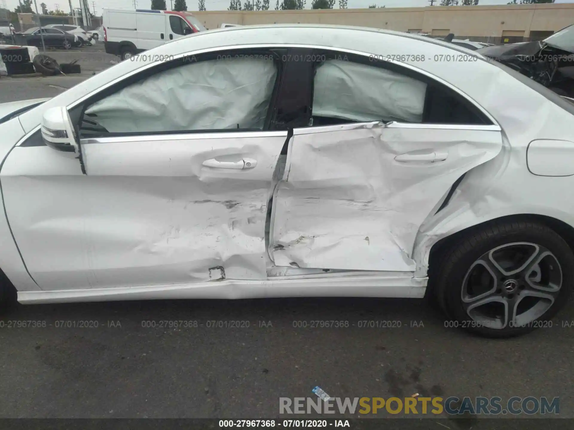 6 Photograph of a damaged car WDDSJ4EB0KN724595 MERCEDES-BENZ CLA 2019