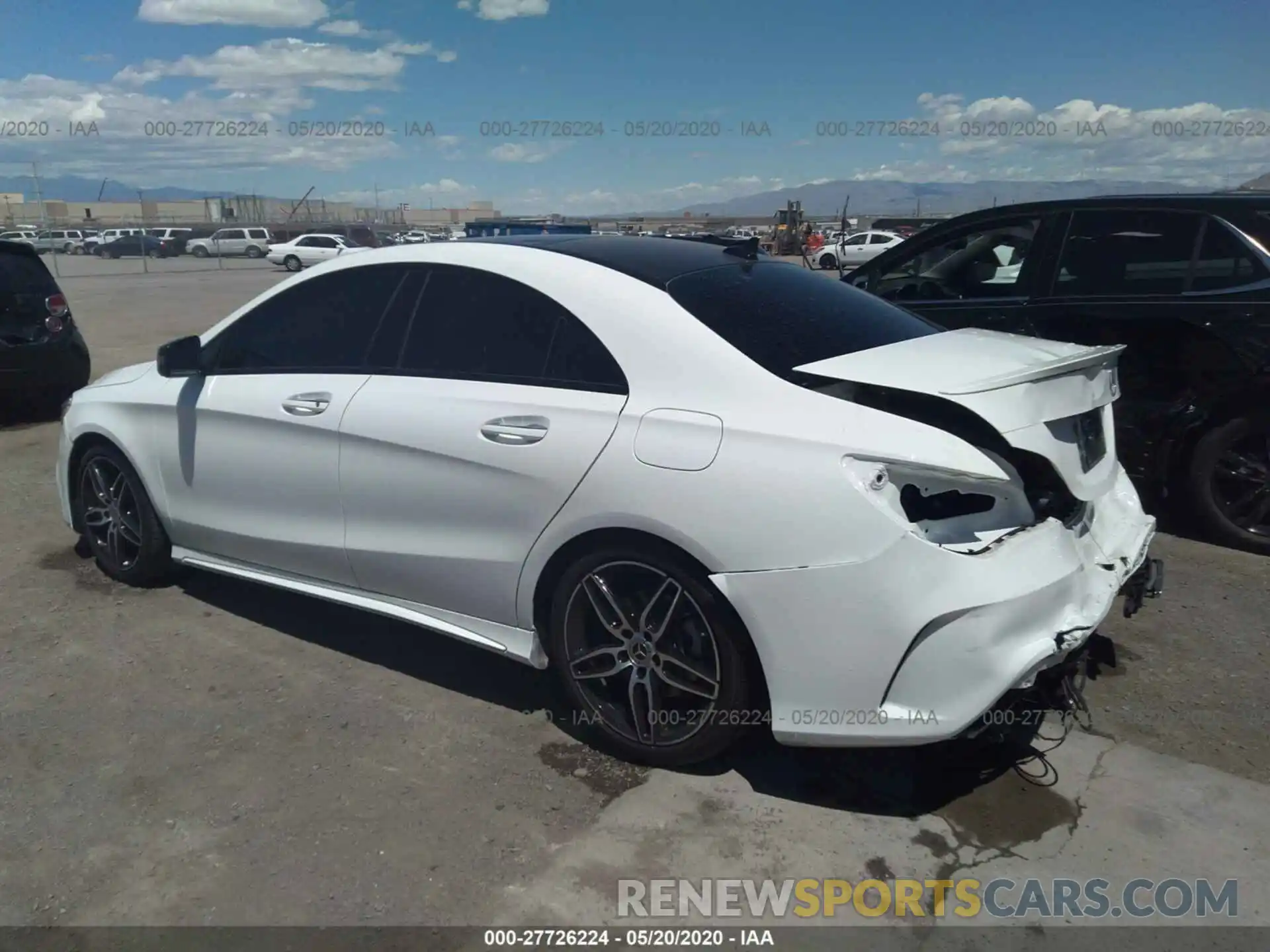 3 Photograph of a damaged car WDDSJ4EB0KN725357 MERCEDES-BENZ CLA 2019