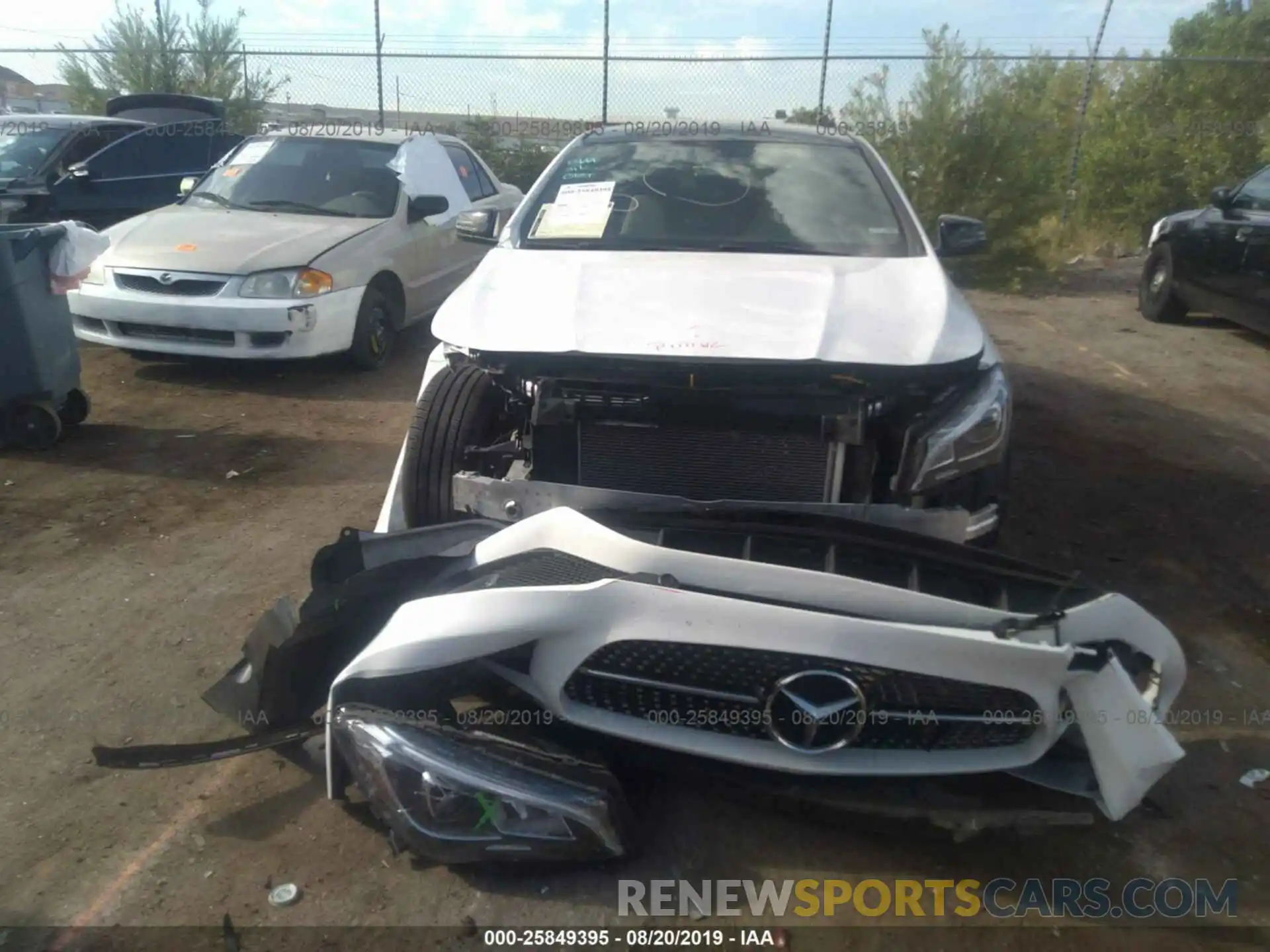 6 Photograph of a damaged car WDDSJ4EB0KN726847 MERCEDES-BENZ CLA 2019