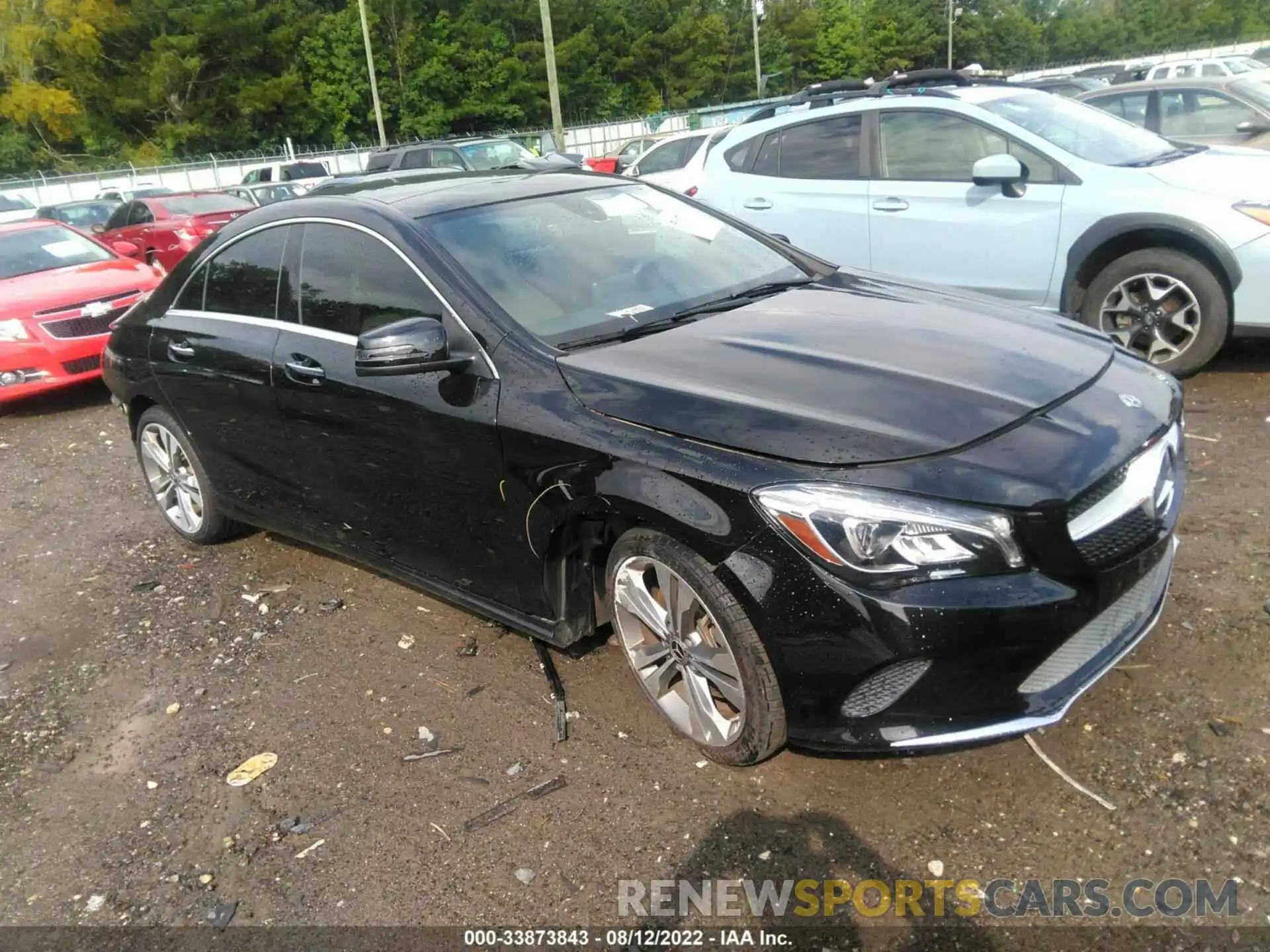 1 Photograph of a damaged car WDDSJ4EB1KN722516 MERCEDES-BENZ CLA 2019