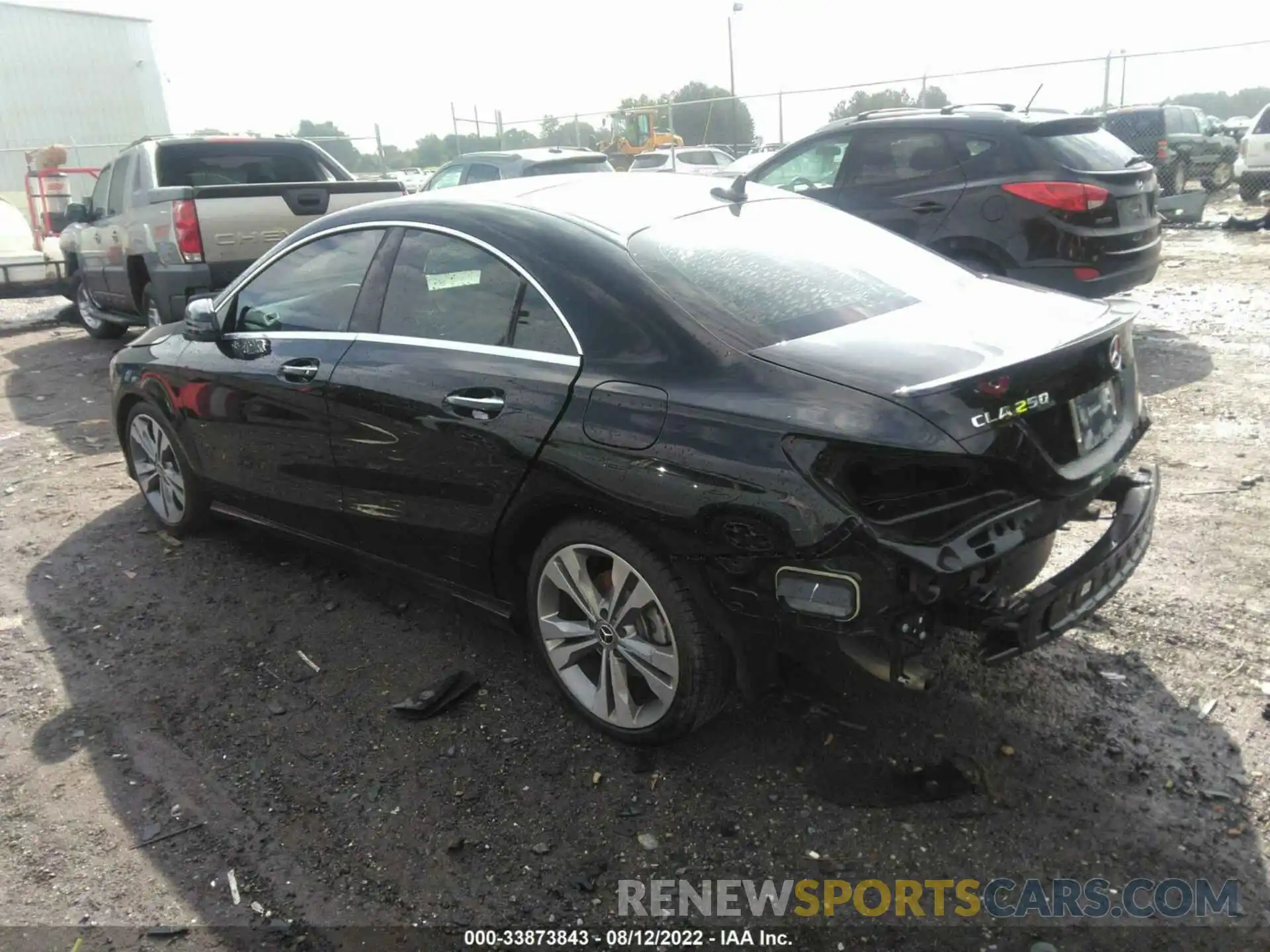 3 Photograph of a damaged car WDDSJ4EB1KN722516 MERCEDES-BENZ CLA 2019