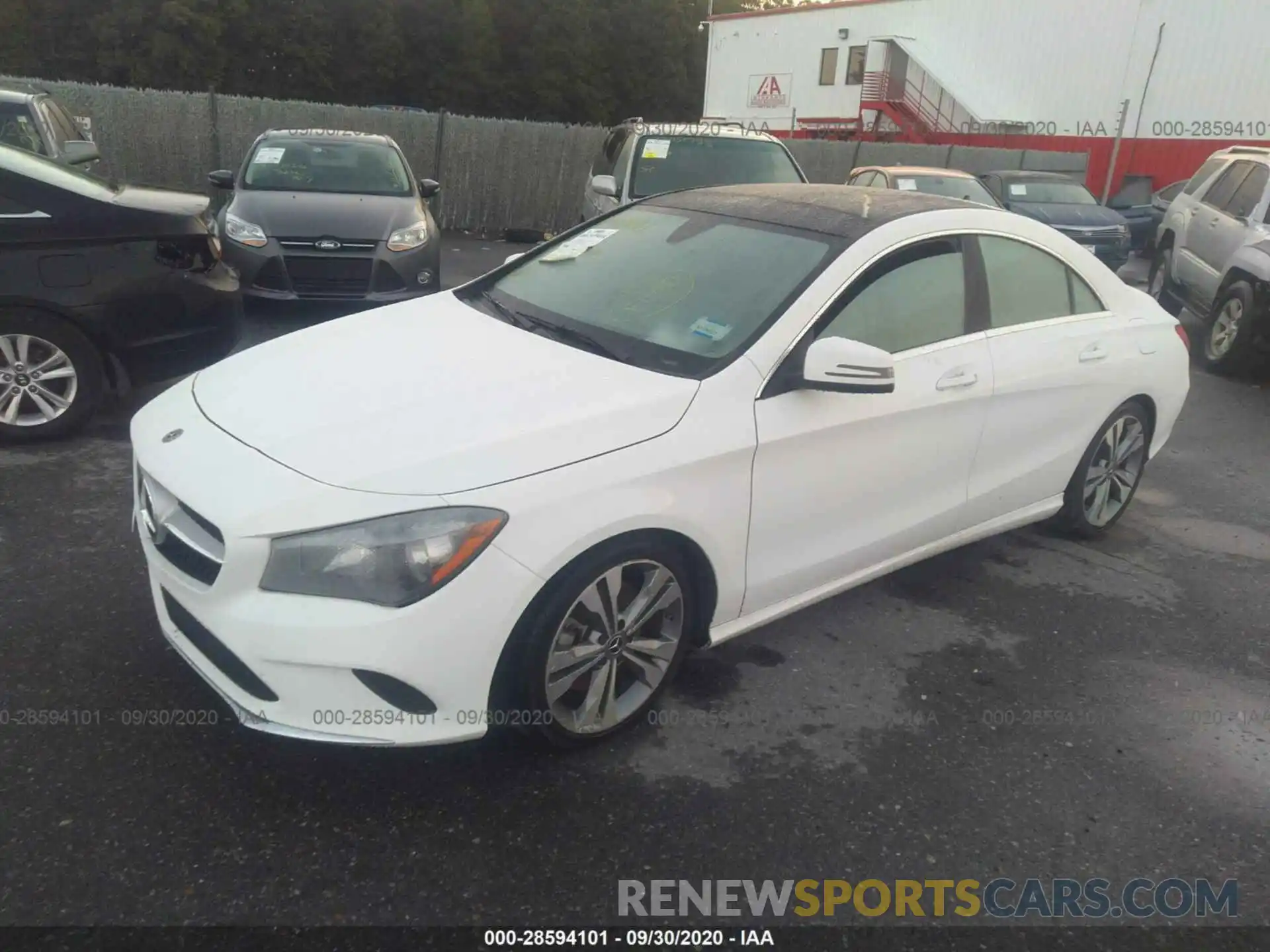 2 Photograph of a damaged car WDDSJ4EB2KN703392 MERCEDES-BENZ CLA 2019