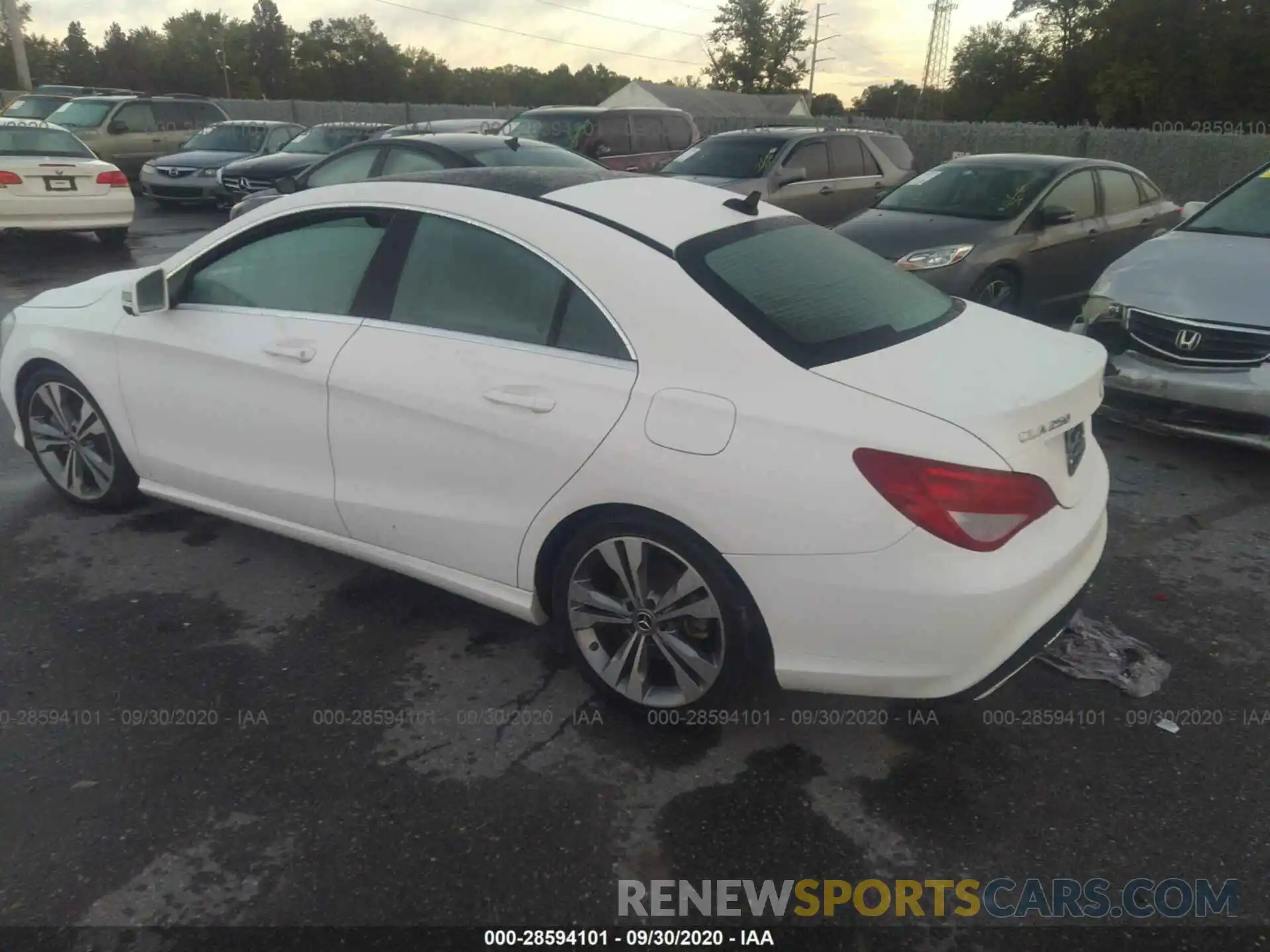 3 Photograph of a damaged car WDDSJ4EB2KN703392 MERCEDES-BENZ CLA 2019