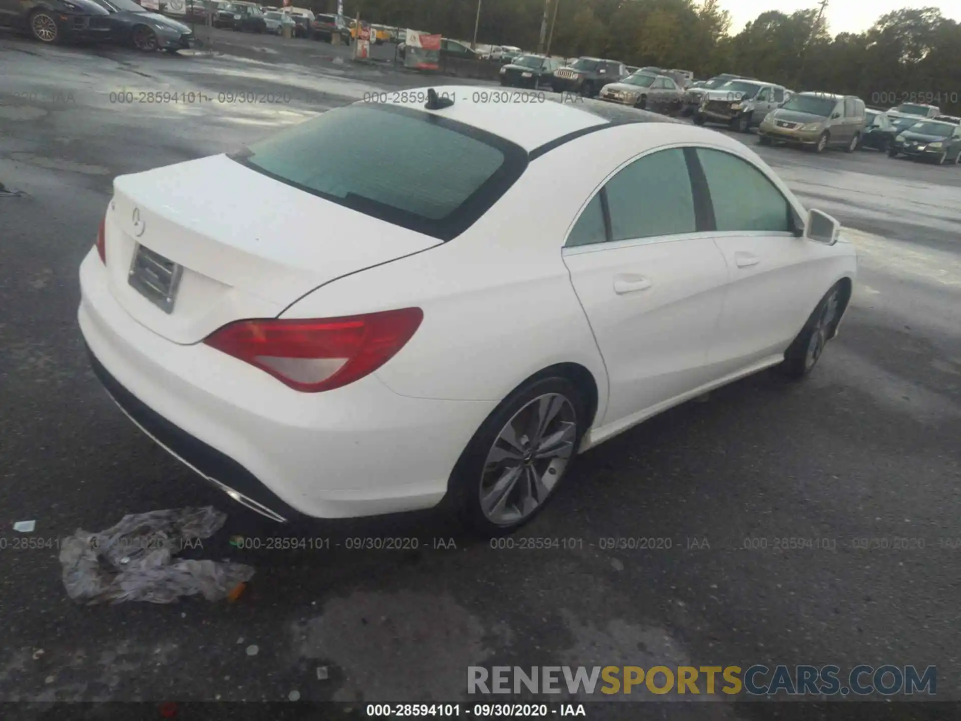 4 Photograph of a damaged car WDDSJ4EB2KN703392 MERCEDES-BENZ CLA 2019