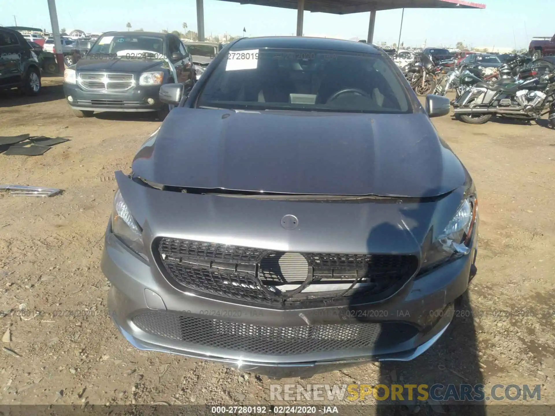 6 Photograph of a damaged car WDDSJ4EB4KN729332 MERCEDES-BENZ CLA 2019