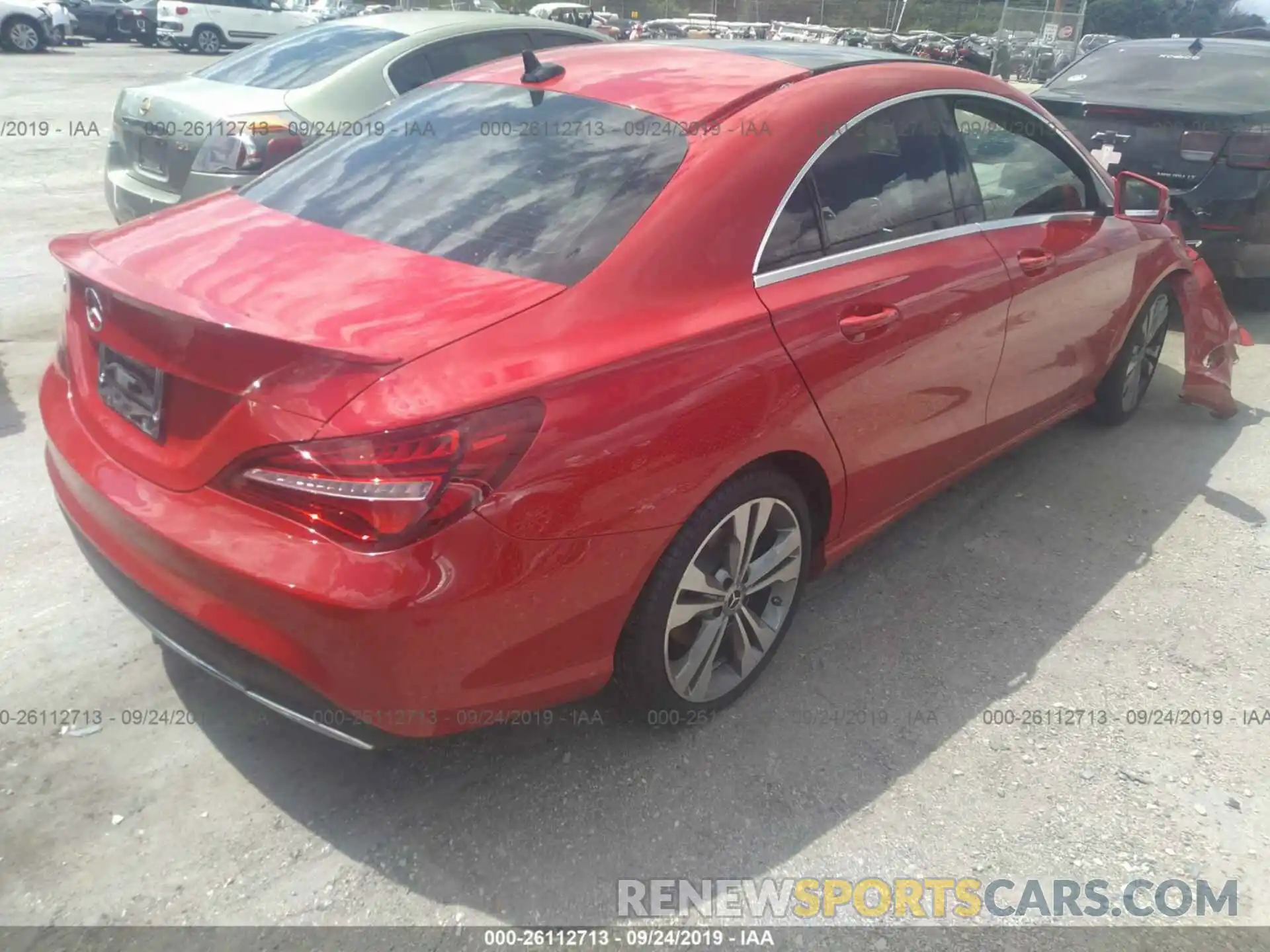 4 Photograph of a damaged car WDDSJ4EB4KN751279 MERCEDES-BENZ CLA 2019