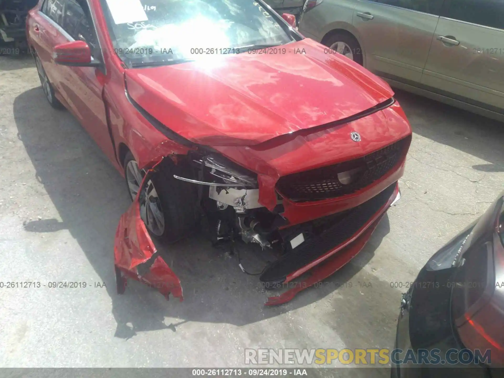 6 Photograph of a damaged car WDDSJ4EB4KN751279 MERCEDES-BENZ CLA 2019